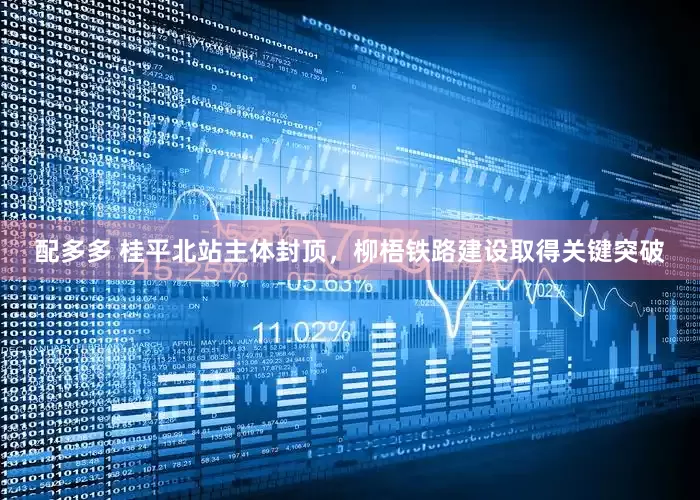 配多多 桂平北站主体封顶，柳梧铁路建设取得关键突破